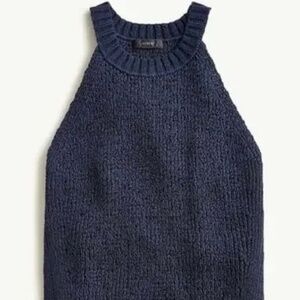 J Crew high neck sweater tank size medium